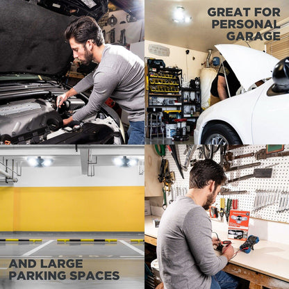 Three Led Garage Light-Led Adjustable Light-Basement Led Light Easy Installation